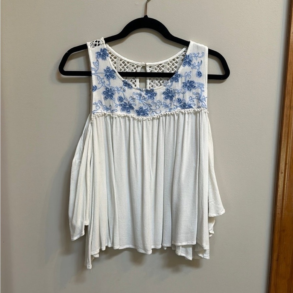 Miss Me Cold shoulder top